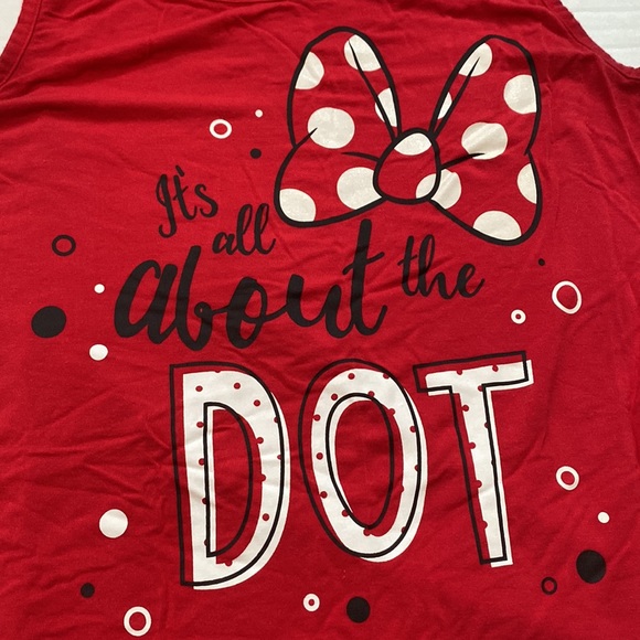 Disney women’s Minnie tank top size medium - Picture 2 of 3